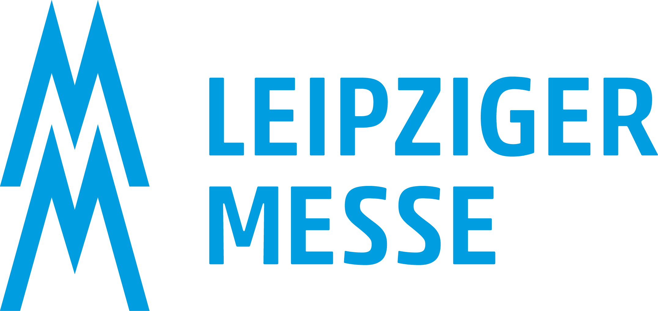 Logo of the Leipziger Messe: Double-M with text Leipziger Messe Logo of the Leipziger Messe: Double-M with text Leipziger Messe